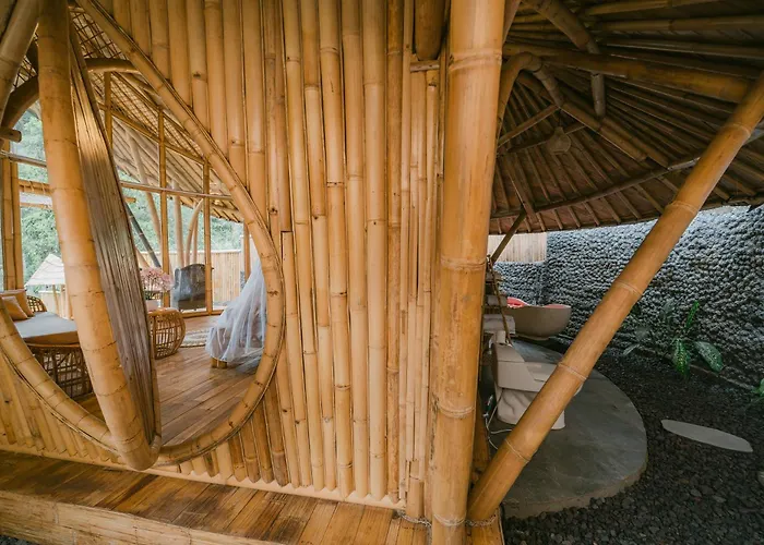 Sunrise Hill Bamboo House-private Jungle Villa *