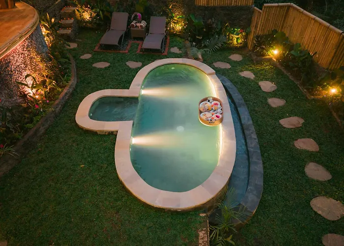 Sunrise Hill Bamboo House-private Jungle Villa