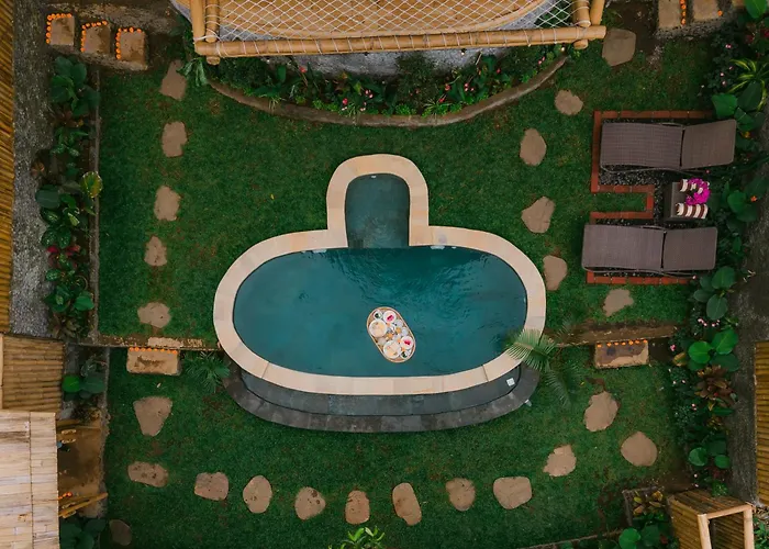 Sunrise Hill Bamboo House-private Jungle Villa