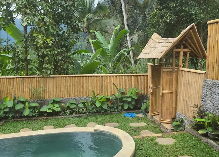 Sunrise Hill Bamboo House-private Jungle Villa