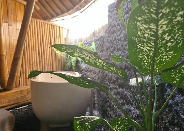 Sunrise Hill Bamboo House-private Jungle Villa